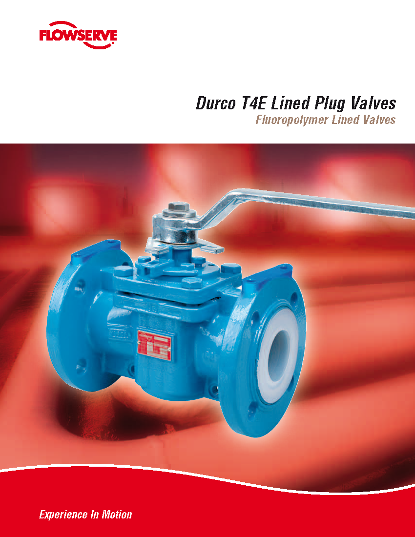 Durco Lined Plug Valves