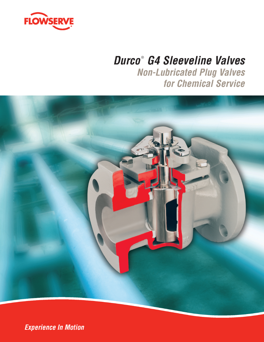 Durco Sleeveline Plug Valves