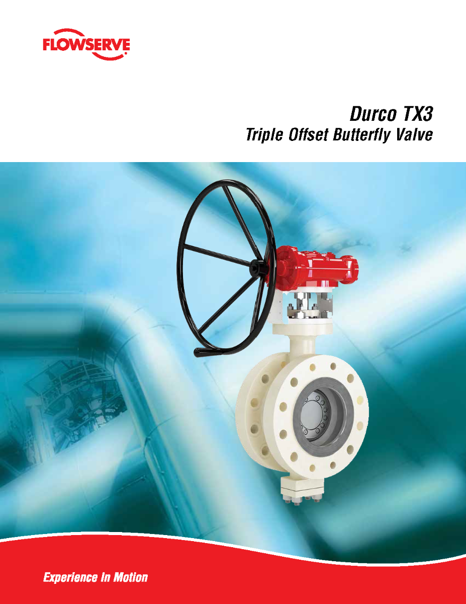 Durco Triple Offset Butterfly Valves